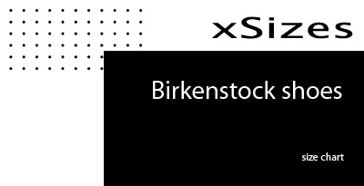 Birkenstock sizes